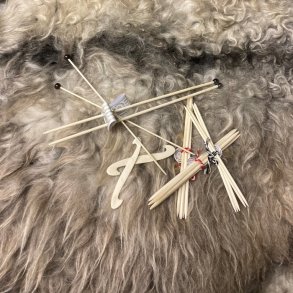 Tilbehør til strik, hækle og vævning