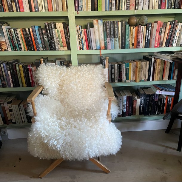 Krllet silkebldt lammeskind