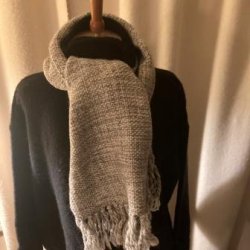 Anna sjal, trklde, hverdags, hndvvet