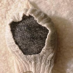 Baby hue med halsvarmer, Anna Design