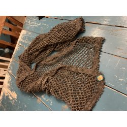 Dejligt let og stort grt sjal