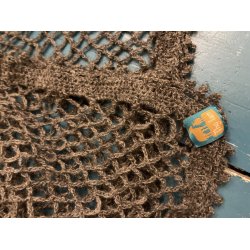 Dejligt let og stort grt sjal