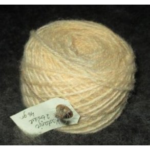 Plantefarvet 2 tr. Thy Lam kologisk lammeuld, kastanje, hvis 40g