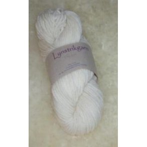 Thy Lam uldgarn, lynstrik, rhvid, ufarvet