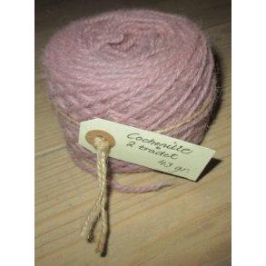 Plantefarvet 2 tr. lammeuld fra Thy Lam cochenille 40 g 