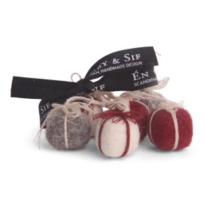 Pakker, julefarver pris pr. stk