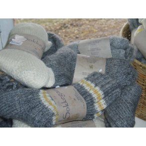 Hndstrikkede sokker, fra strrelse 41