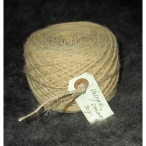 Plantefarvet 2 tr. kologisk Thy Lam lammeuld, valnd, hvis 50g