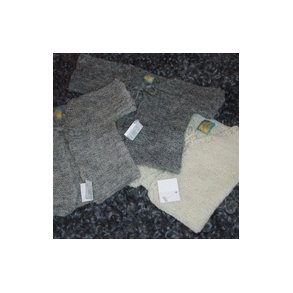 Baby-vestebluse, lysgr, Anna Design